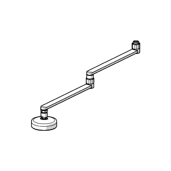 Utloppspip Oras Clinica 221560 svängbar, 95 mm 