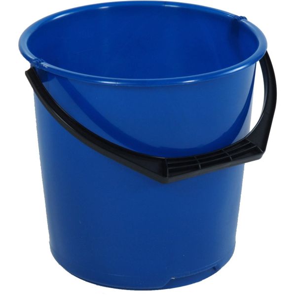 Spand Nordiska Plast Nordic med plastgreb, 10 l Blå