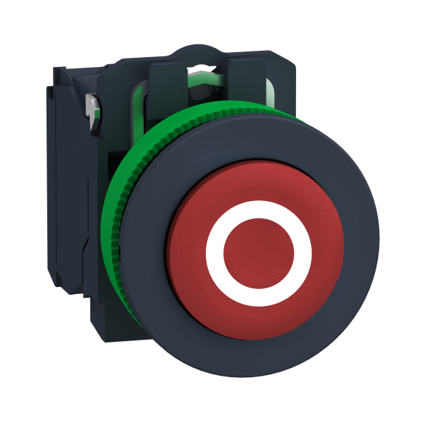 Trykknapp Schneider Electric XB5FL4322  Rød/hvit