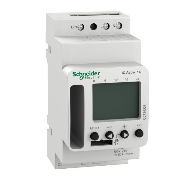 Lysrelé Schneider Electric CCT15225 2 kanaler 1 kanal