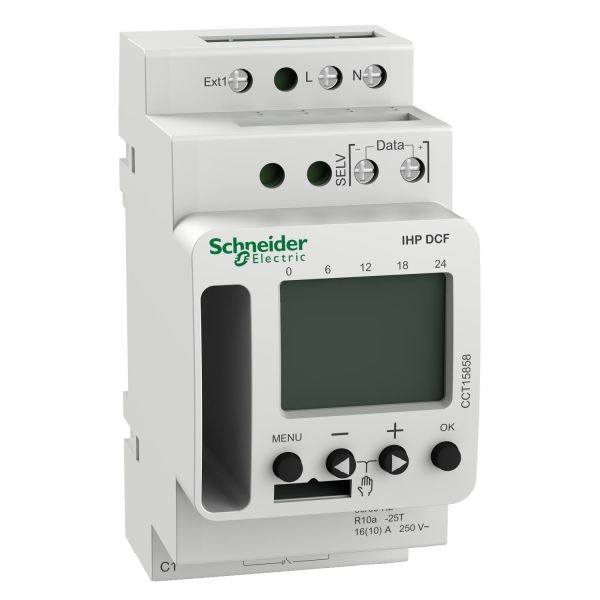 Tidtaker Schneider Electric CCT15858 84 minnesteder 