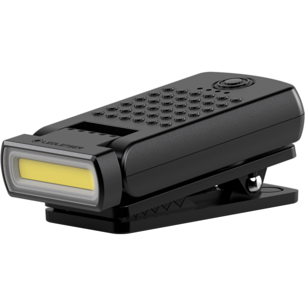 Lommelygte Led Lenser W1R Work clips, genopladelig 60–220 lm 