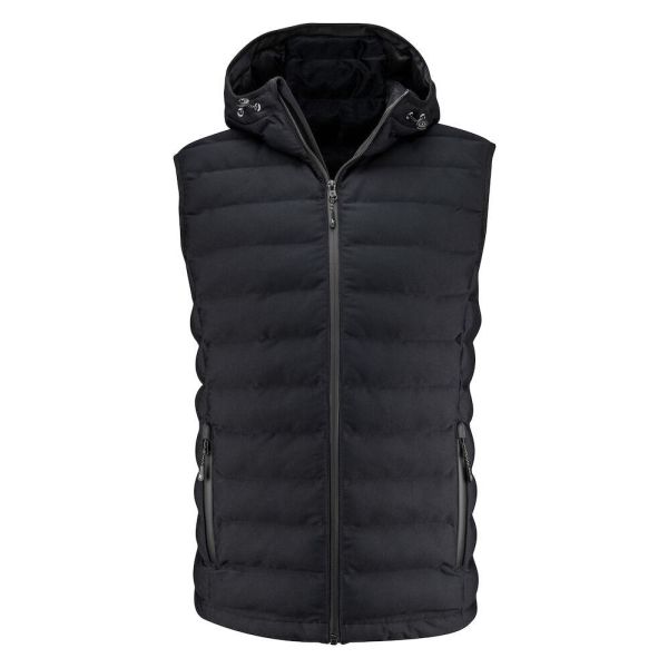 Vest James Harvest Woodlake Heights  Svart M