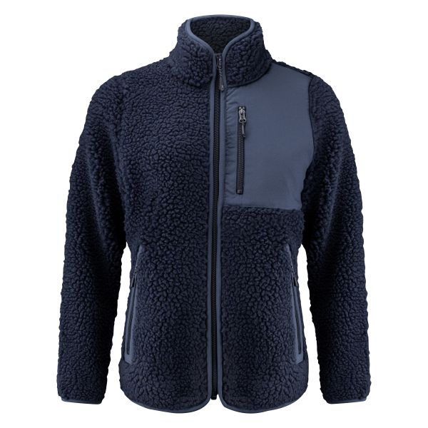 Fleecetakki James Harvest Kingsley Pile  Laivastonsininen XS