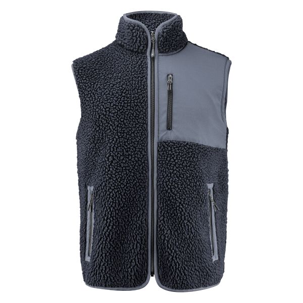 Vest James Harvest Kingsley Pile  Marineblå S