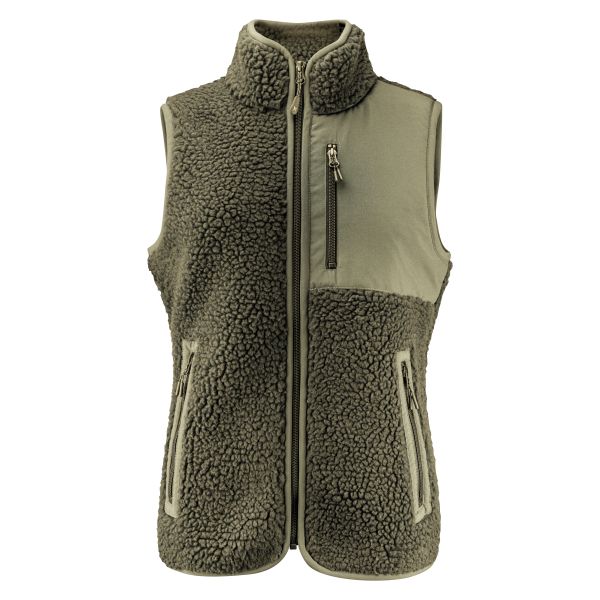 Vest James Harvest Kingsley Pile  Grønn XS