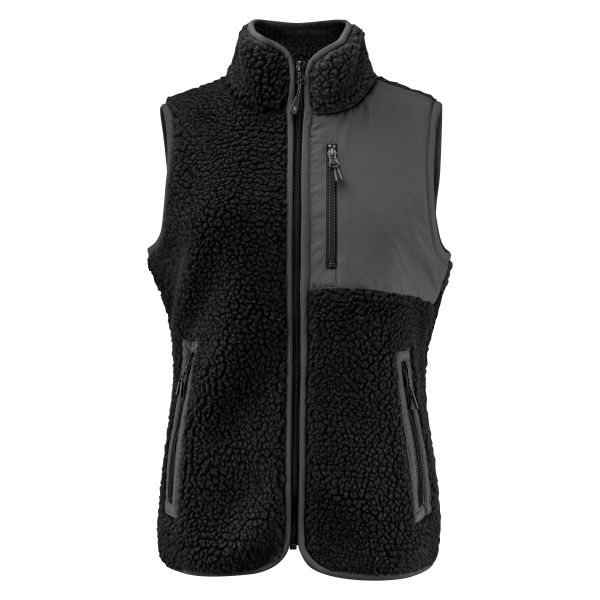 Vest James Harvest Kingsley Pile  Svart M