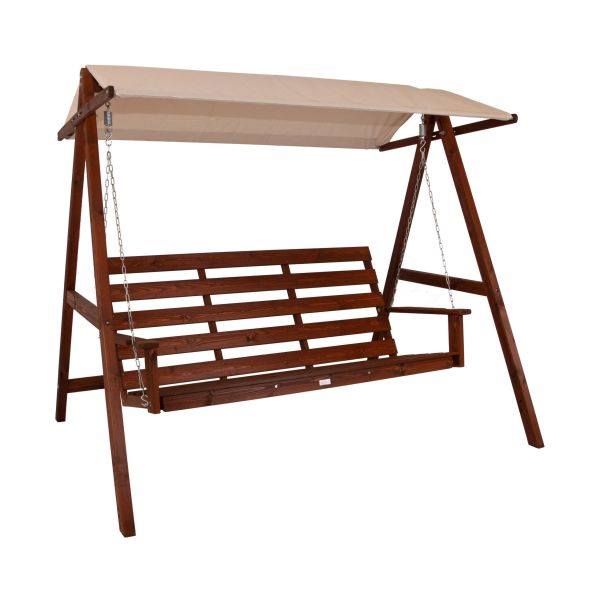 Hammock Eden Wood Torekov EW 0969-6 3-sits Brun