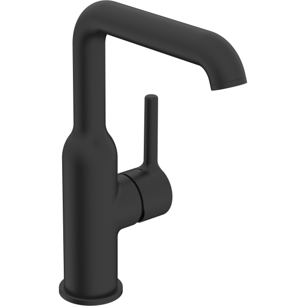 Tvättställsblandare Oras Optima Style 2611FH-33 svängbar pip, matt svart 
