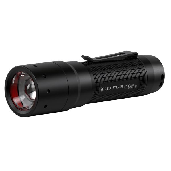 Ficklampa Led Lenser P6 Core med batterier 