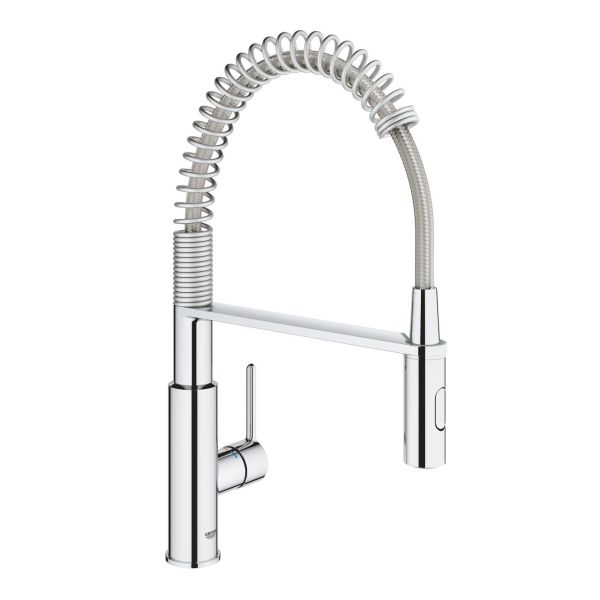 Kjøkkenkran Grohe Get  30361000 krom, uttrekkbar tut 