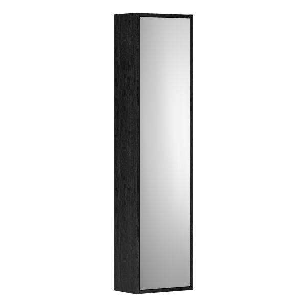 Højskab Gustavsberg GB71ACTC34TK 135x33x20 cm Sort askefiner