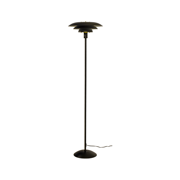 Golvlampa Aneta Lighting Epsilon 19208-15 svart, 150 cm, E27 