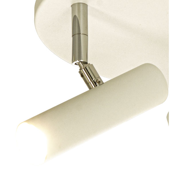Spotlight Aneta Lighting Artic 76009-01 3 x 6 W LED, 3000 K Vit/krom