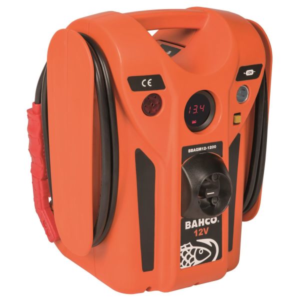 Starthjælp Bahco BBAGM12-1200 12 V 