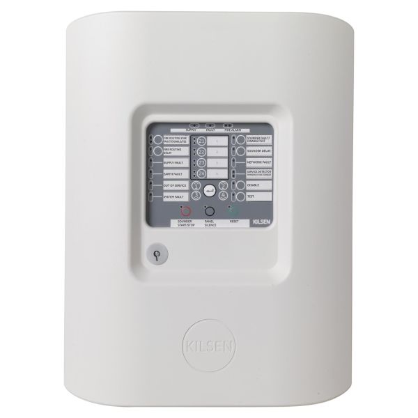 Brandlarmcentral KAMIC MS604 för brand- och utrymningslarm 