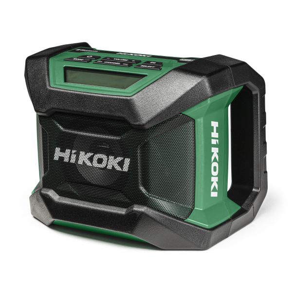 Byggeradio HiKOKI UR18DA uden batteri og oplader 