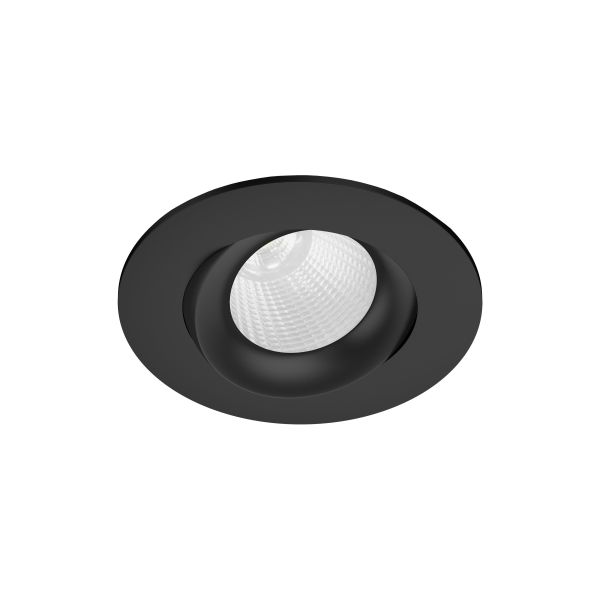 Downlight Westal WLD-R84 vipp, 8 W Svart, 2700 K, 550 lm, 36°