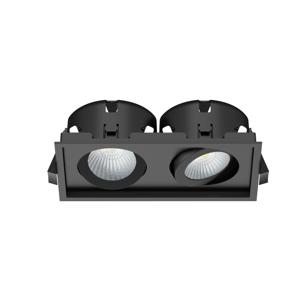 Indbygningsspot Westal WLD Reko II 14 W, 1560 lm, sort 2700 K