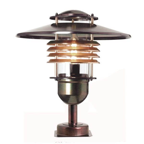 fodlygte Westal Arnäs 380 × 356 mm kobber