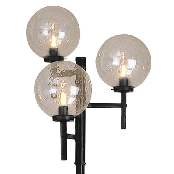 stolpearmatur Westal Harry III sort, E27 