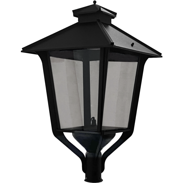 stolpearmatur Westal Brahe sort, LED, 780 x 450 mm 