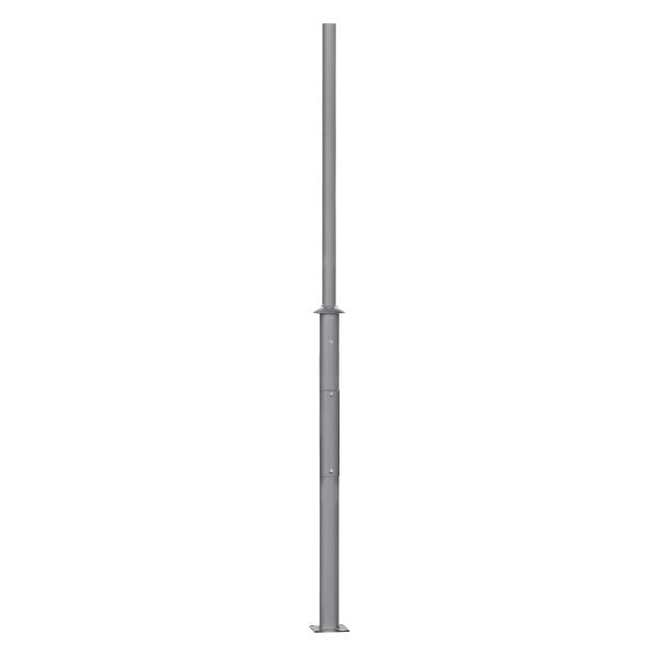 Stolpe Westal Fast 2,15 m Sølv/aluminium