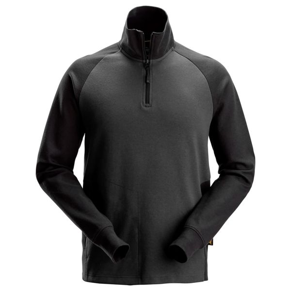 Collegepaita Snickers Workwear 2841 harmaa/musta XS