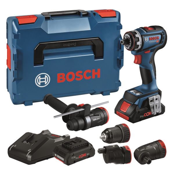 Bore-/skruemaskine Bosch GSR 18V-90 med batteri og oplader 