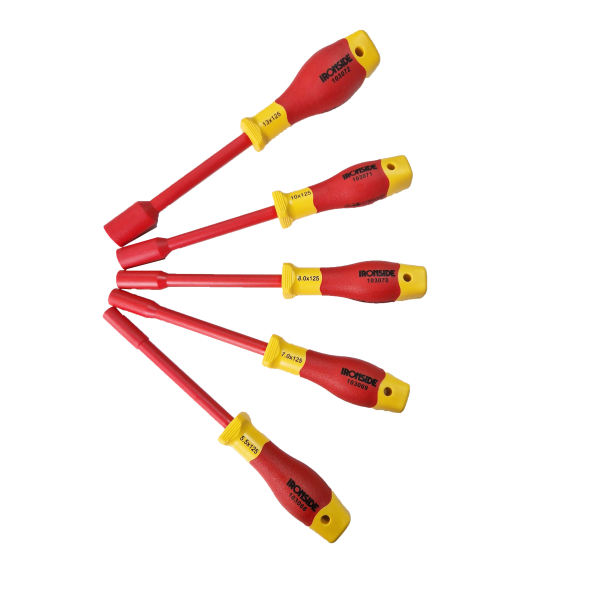 Hylsskruvmejselsæt Ironside 103073 5 dele 