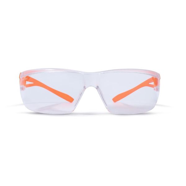 Beskyttelsesbriller Zekler 36 HC/AF Hi-Orange Klar Modstandsdygtig over for ridser og dug Hi-Vis Orange