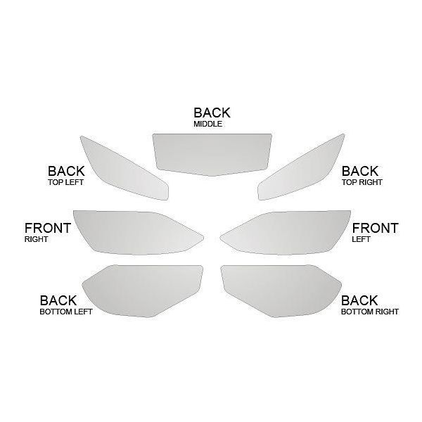 Reflekskit Zekler Zone til sikkerhedshjelm Zekler Zone 