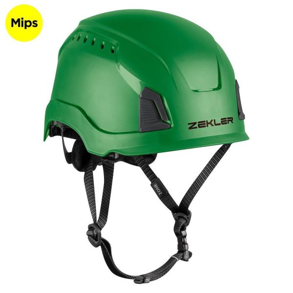 Sikkerhedshjelm Zekler Zone Mips Grön med 12 ventilationshuller Grøn