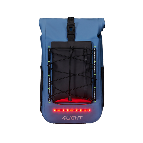 Ryggsäck 4Light Minilux LED-belysning, 13 l Blå