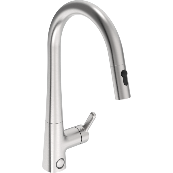 Køkkenbatteri Oras Inspera 3031F-80 udtrækkelig dyse børstet stål