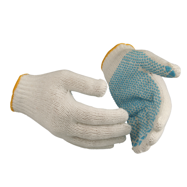 Handske Guide Gloves 710 bomull, polyester, PVC 6