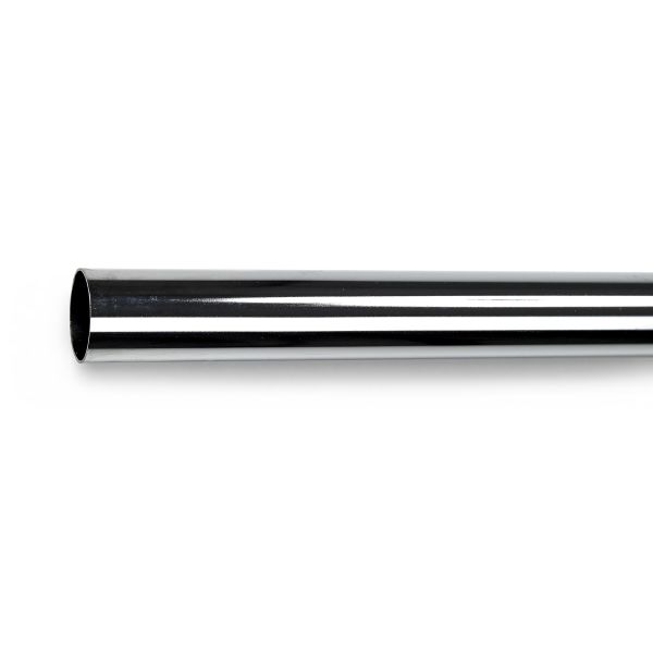 Garderobestang Habo 18690  25 x 1200 mm, blank krom