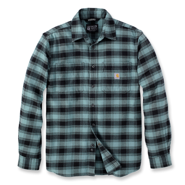 Flanellskjorte Carhartt 105945GE0-L mintgrønn, svart L