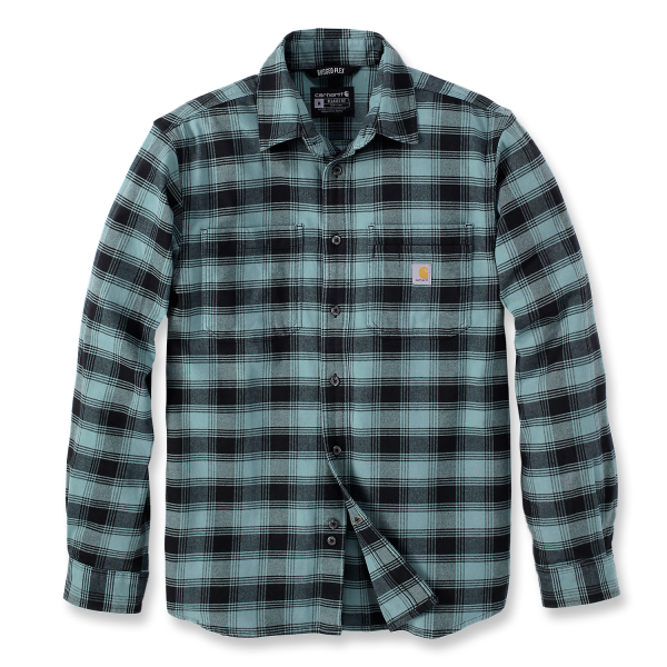 Flanellskjorta Carhartt 105945GE0-XL mintgrön, svart XL