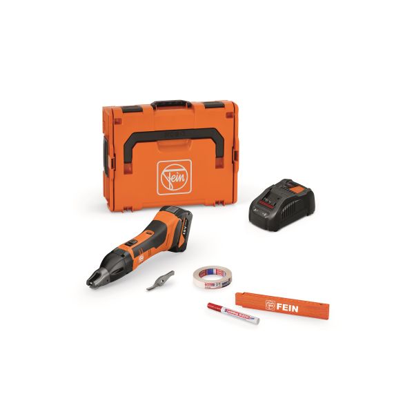 Slitsaks Fein ABSS 18 1.6 E AS med batteri og oplader 