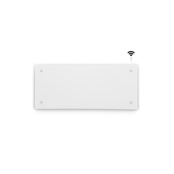 El-radiator Adax Clea H04KWT 400W, 230V, Wi-Fi Hvid