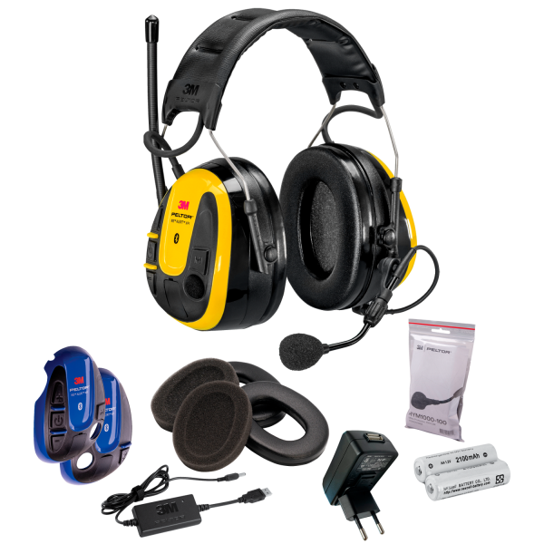 Høreværn 3M Peltor WS Alert XPI Bluetooth, pandebånd, opladningspakke 