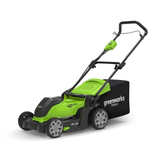 Gräsklippare Greenworks G40LM41 utan batteri och laddare 