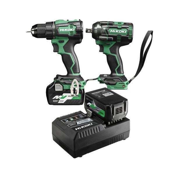 Værktøjssæt HiKOKI KC18DE(DS/WR) med batteri og oplader 