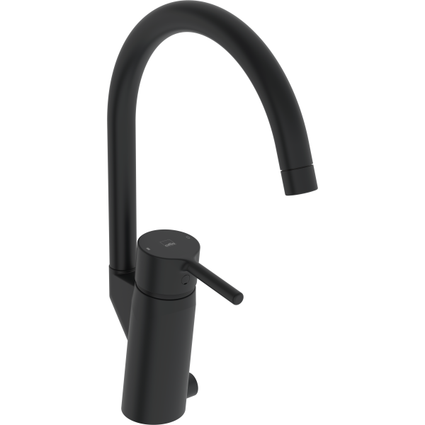 Köksblandare Oras Optima 2839FN-33 med avstängning Matt svart