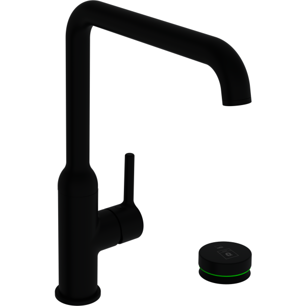 Kjøkkenkran Oras Optima Style 2639FH-33 med avstenging, Bluetooth Matt svart