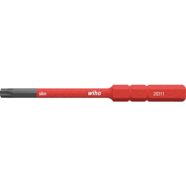 Bits Wiha slimBit 43142 torx, 75 mm, 1000 V T7x75 mm