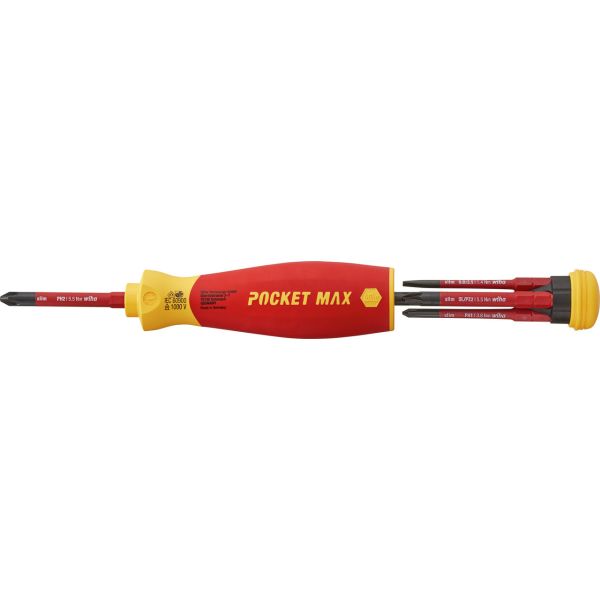Bitsmejsel Wiha 45296 med 4 bits, 1000 V 