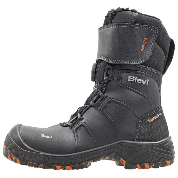 Sikkerhedsstøvle Sievi Alaska GT Roller+ GTX S7 Sort, Størrelse 36 36