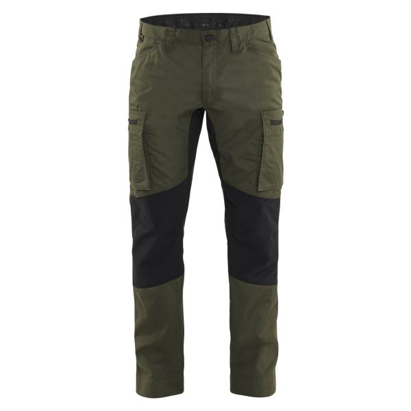 Arbetsbyxa Blåkläder 145918454298C44 grön/svart Grön/svart C44